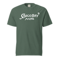 Green Comfort Colors Casco Bay Tee - Printed